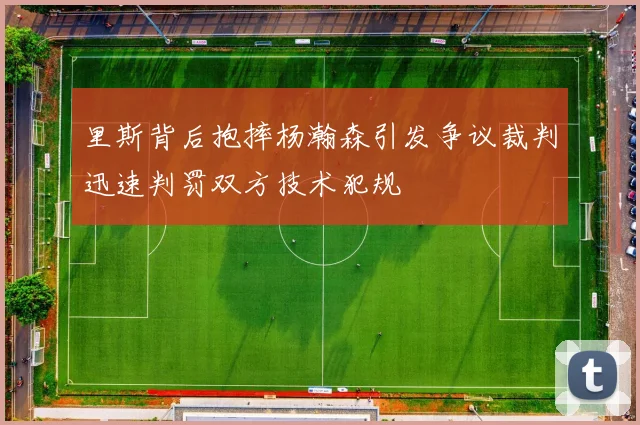 里斯背后抱摔杨瀚森引发争议裁判迅速判罚双方技术犯规